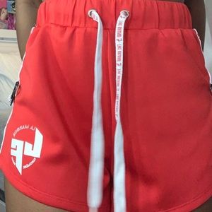 Lf the Brand. Red buckle track shorts. Size small.
